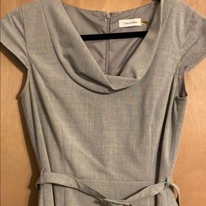 Calvin Klein gray dress